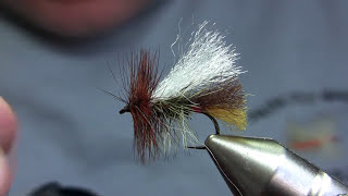 Synth Double Wing Attractor Dry Fly  Yellowstone Country Fly Fishing [upl. by Aderf]