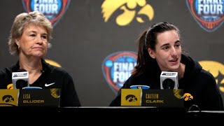 Iowa womens basketball Final Four  pregame press conference [upl. by Benkley935]