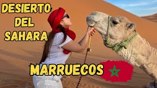 Nunca Viajes al desierto del SAHARA sin saber esto Morocco vlog  Aranza Mendizabal [upl. by Akenehs28]