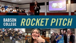 Journey to Babson Colleges Rocket Pitch  BabsonUnscripted [upl. by Standice]