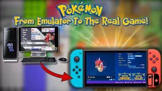 How To Send Pokémon From An Emulator To Real Pokémon Games [upl. by Niwhsa303]