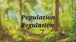 Population Regulation Density dependent amp independent factorsMade by Malaika Noor [upl. by Yarw]