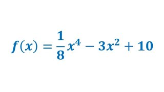 Mathematik 565  Kurvendiskussion einer ganzrationalen Funktion 4 Grades inkl der Wendetangenten [upl. by Ellimak]