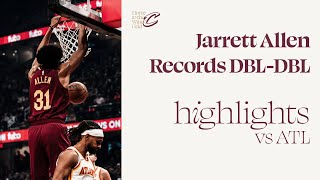 Jarrett Allen Highlights vs Hawks  12162023 [upl. by Idissak]