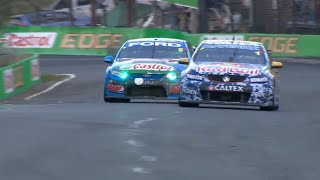 FINAL LAPS Chaz Mostert and Paul Morris win the 2014 Supercheap Auto Bathurst 1000 [upl. by Zsuedat992]