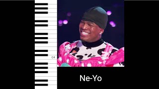 NeYo  Rhythm Nation The Masked Singer Vocal Showcase [upl. by Damalis]