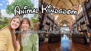 Animal Kingdom Vlog  Animal Kingdom Lodge Check In amp Room Tour  Britt  Jared [upl. by Lot949]