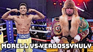 DAVID MORELL JR VS AIDOS YERBOSSYNULY A VERY DANGEROUS FIGHT FOR MORRELL [upl. by Liahus]