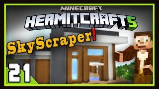 HermitCraft Season 5 Starting My First SkyScraper Minecraft 112 [upl. by Eita]