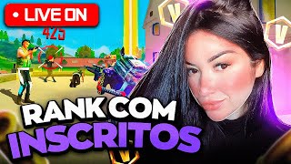 🔥 FREE FIRE ON 🔥 SALA PREMIADA 🔥 RANK COM INSCRITOS 🔥 AO VIVO 🔥 [upl. by Sidky980]