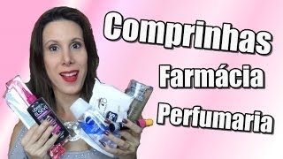 Minhas comprinhas de farmácia e perfumaria Maio14 [upl. by Aimehs]