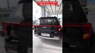 2024 Kia Sonet Facelift HTX 10 7DCT On Road price kiasonet shortsvideo [upl. by Frohman574]