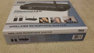 Pyle PDWM2145 Wireless Microphone System  Full Test [upl. by Kassel331]