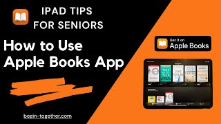 iPad Tips For Seniors How to Use Apple Books [upl. by Sharlene]