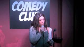 Maya Klausner performing standup at Greenwich Village Comedy Club [upl. by Omixam234]