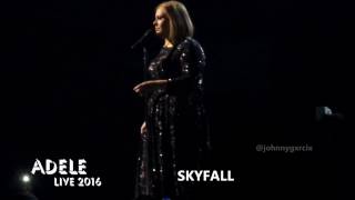 Adele quotSKYFALLquot Mexico City November 15th 2016 [upl. by Ydnamron]