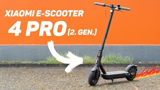 Der perfekte EScooter Xiaomi EScooter 4 Pro 2 Gen im Test [upl. by Itsa]