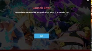 How To Resolve Dragon Ball FighterZ Error Code 23 [upl. by Nelak]