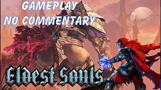 Eldest Souls Gameplay  Gameplay  Live  Nintendo Switch Gameplay  First Boss Fight  Souls Like [upl. by Nayrda]