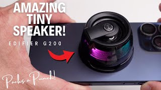 Edifier G200 Speaker Unboxing amp Review  Great Sound from a Small Device [upl. by Phia]