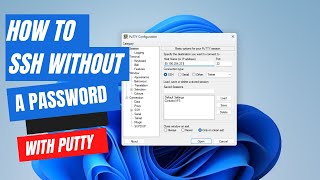 How to SSH Without a Password Using PuTTY  Secure and Convenient Authentication [upl. by Euqnimod967]