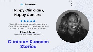 Clinician Success Stories  Happy Clinicians Happy Careers [upl. by Roley]