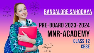 Bangalore\\ Sahodaya \\20232024\\ PRE BOARD PAPERS CLASS 12SET1ENGLISH [upl. by Anial]