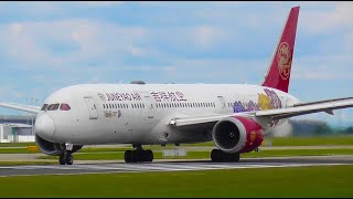 Close Up Departures at Manchester Airport RW23L  150724 [upl. by Benedetta]