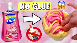 TESTING NO GLUE SLIME RECIPES 😱🤨 How to Make Slime WITHOUT Glue and Activator Easy DIY Slime [upl. by Doralynn169]