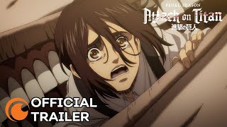 Attack on Titan Final Season Part 2  OFFICIAL TRAILER [upl. by Itaws]