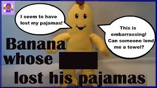 1995 Tomy Bananas In Pajamas talking singing plush toy doll [upl. by Ikilisav348]