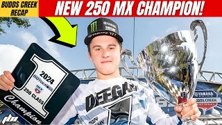 Budds Creek 2024 Pro National Recap  Deegan WINS 250 Championship [upl. by Nrojb]