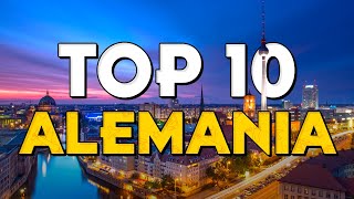 ✈️ TOP 10 Alemania ⭐️ Que Ver y Hacer en Alemania [upl. by Hinch]