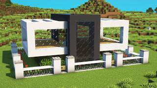 Minecraft Modern House Tutorial⚒️ [upl. by Seabrooke]