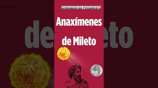 Anaxímenes de Mileto filosofia filosofiaantiga presocratico [upl. by Eeldarb]