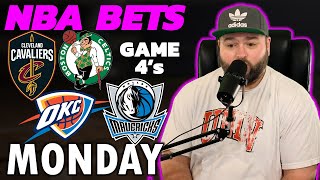 NBA Playoff Picks  Celtics vs Cavaliers amp Thunder vs Mavericks Bets with Kyle Kirms Monday May 13 [upl. by Cheadle]