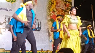 Kathala kannala kuthatha nee enna song  Adalpadal 2024  Night Ganaboys Dance [upl. by Amadeo]