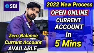 Open SBI Current Account in 5 Mins  Digital CA Opening Process 2022 🔥 Full Guide By Ex SBI Officer [upl. by Havelock]