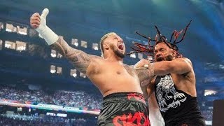 Solo Sikoa joins Roman Reings Jimmy Uso amp Jey Uso betraying Jacob Fatu Smackdown [upl. by Zenger]