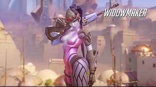 Overwatch  Widowmaker Gameplay Trailer [upl. by Kordula]