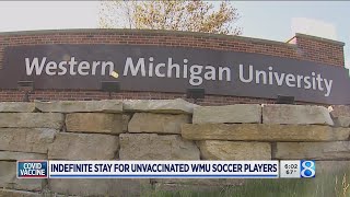 Order extended to keep WMU soccer players on team despite vaccination status [upl. by Shannon699]