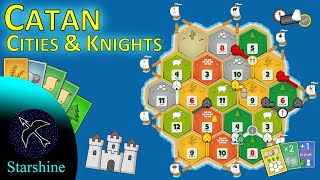 How to play Catan Learn Cities and Knights on Colonist IO 📖 ★ Quick guide to learn the expansion [upl. by Jezabel]