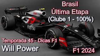 Dicas f1  Brasil  Clube 1  100 [upl. by Mala]