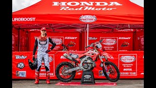 Championnat de France Enduro Rocroi 2024  Team Elite Factory Honda Motul [upl. by Harihat203]