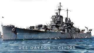 USS Dayton  CL105 Cruiser [upl. by Odell]