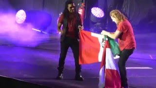 MANÁ  CONCIERTO HD EN LIMA PERÚ 20042016  OYE MI AMOR FT FHER PERUANO NANO MORRIS [upl. by Ynhoj142]