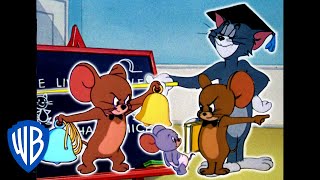 Tom amp Jerry  Back to School  Classic Cartoon Compilation  WB Kids [upl. by Bunny]