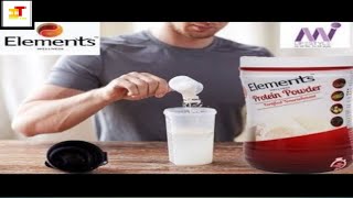 Elements wellness protein powder use  elements wellness protein powder how to use [upl. by Oigroig508]