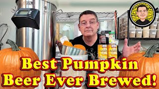 Brewing The Most Amazing Bourbon Barrel Aged Pumpkin Beer [upl. by Cly]