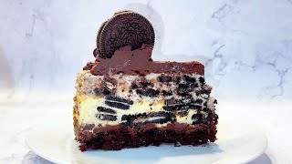 Oreo Cheesecake Recipe  Copycat of Cheesecake Factory [upl. by Kenzi]